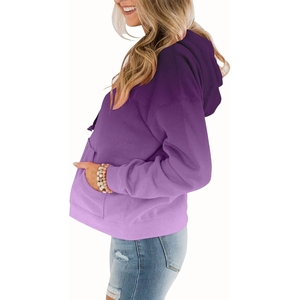 Design tendance, coupe confortable pour femmes, sweats à capuche surdimensionnés de haute qualité pour femmes en vente - Product Image 3