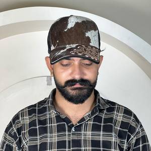 Gorras de Vaquero de Cuero Genuino con Pelo de Vaca y Diseño Floral, Ajustables con Malla Trasera, Precio de Fábrica 2026, para Unisex - Product Image 3