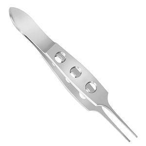 Pinzas Bishop Delicadas, Dentadas, Rectas, para Fijación, Instrumentos Quirúrgicos Oftalmológicos, Pinzas para Aplicación de Apósitos - Product Image 5