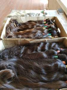 Vente directe d'usine de paquet de cheveux humains de temple indien 100% fabricant de paquet de cheveux bruts vierges non transformés d'Inde - Product Image 3