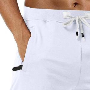 Pantalones Cortos Casuales de Alta Calidad para Hombre, Transpirables, de Cintura Media, con Cierre de Cordón, Etiqueta Personalizada, Tallas Grandes, Precio al por Mayor, con Bolsillo - Product Image 4