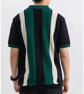 เสื้อโปโลผู้ชายลำลองขายส่ง ขนาดสั่งทำได้ แขนสั้น ระบายอากาศได้ดี คุณภาพสูง ผลิตจากผ้าโพลีเอสเตอร์ผสมฝ้าย - Product Image 3