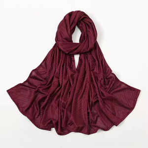 Geometric Pattern <b>Chiffon</b> Shawl Solid Color Breathable Lightweight Unisex <b>Scarf</b> for Daily Wear All Seasons - Product Image 3