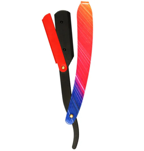 Rasoir de barbier professionnel de qualité supérieure, rasoir à lame simple en acier inoxydable pour hommes, rasoir droit à bas prix avec personnalisation - Product Image 4