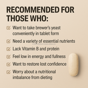 แท็บเล็ตยีสต์เสริมความงามพร้อมไบโอตินซิงค์บีคอมเพล็กซ์สำหรับปลูกผมผิวเรืองแสง90 - Product Image 6