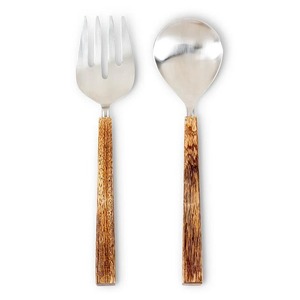 Luxury Mirror Polish Metal Salad <b>Serving</b> Set for Kitchen Table and Buffet Presentation - Product Image 3