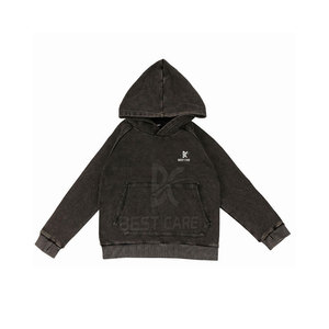 Vêtements décontractés de qualité supérieure pour enfants, ensembles de survêtements effet délavé, design personnalisé, fabriqués au Pakistan - Product Image 3