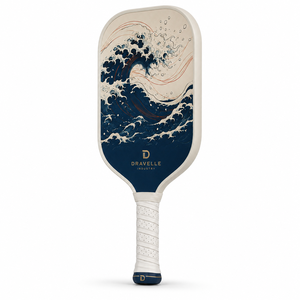 Pala de Pickleball de Fibra de Vidrio con Núcleo de Nomex de 13mm, Diseño Widebody, Impresión UV, Raqueta de Pickleball OEM - Product Image 4