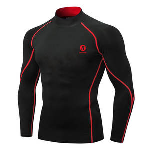 Rashguard de MMA con impresión de logotipo personalizado, material de spandex y poliéster, transpirable, para venta en línea. - Product Image 1