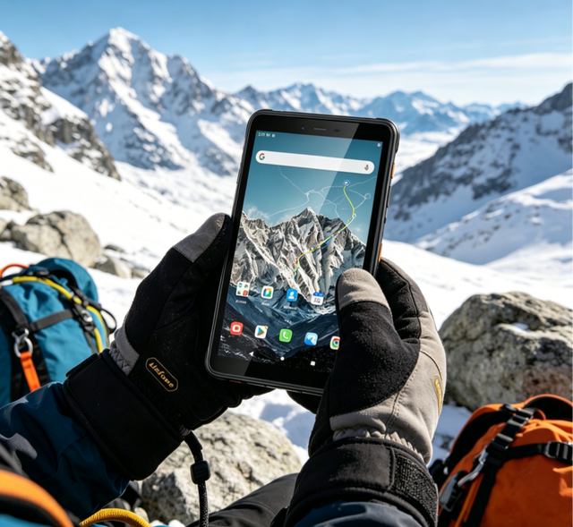Global Version 4G Rugged Tablet Ulefone Armor Pad Pro | 8" IPS Screen 8GB+128GB IP68/IP69K Waterproof Outdoor Tablet