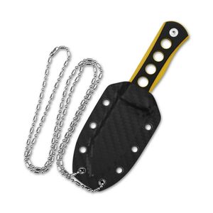 Cuchillos de Hoja Fija de Alto Rendimiento con Hoja de Acero Afilada, Mango Ergonómico y Construcción Resistente para Campismo al Aire Libre - Product Image 3