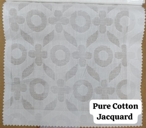 Tela Jacquard de Algodón Puro, Ancho 44, 65 g/m², para Vestidos de Fiesta, Kurtis, etc. - Product Image 4