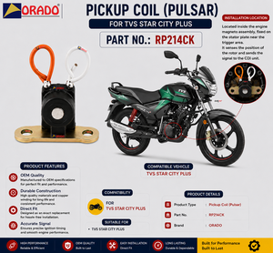 Bobina de encendido TVS Phoenix Star City Plus, calidad de exportación para repuestos de motocicletas, India, Orado - Product Image 4