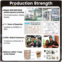 Sachet d'emballage écologique à fond plat thermoscellable avec fenêtre, vente en gros pour l'emballage alimentaire