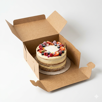 Duurzame, milieuvriendelijke, gerecycleerde materialen, op maat bedrukte dessertverpakking, verzenddoos van golfkarton, food grade, voor gelei snoepjes