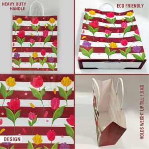 Custom Luxury Gift Paper <b>Bag</b> with Logo Wholesale Shopping Packaging <b>Bag</b> Eco Friendly Kraft Paper Gift <b>Bags</b> with Handles Custom - Product Image 4