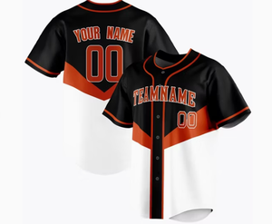 Maillot de baseball vierge sublimé, vente en gros de maillots de baseball personnalisés, uniforme de baseball et de softball - Product Image 2