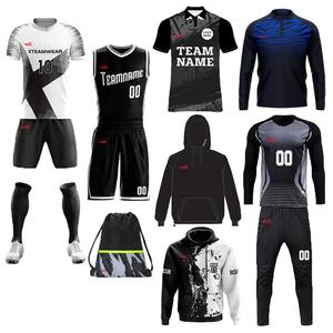 Camisetas de Fútbol Personalizadas para Adultos, Nuevo Estilo, Impresión por Transferencia de Calor, Uniforme de Equipo de Fútbol, Secado Rápido, Transpirable, Pantalones Cortos de Entrenamiento - Product Image 4
