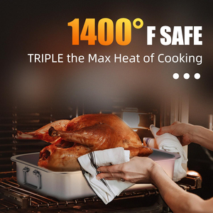 Premium Roasting <b>Pan</b> For Delicious Family Cooking With Durable Stainless Steel Design Spacious Interior Heat Resistant - Product Image 4