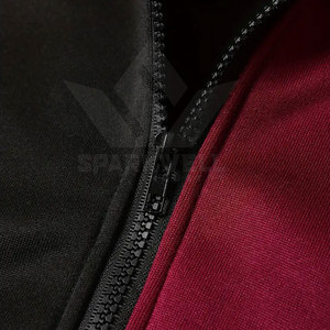 Ensemble de survêtement décontracté pour hommes avec capuche et fermeture éclair, respirant et léger, idéal pour la course, la gym, le fitness, l'entraînement en extérieur et les activités sportives. - Product Image 6