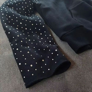 Survêtement à capuche pour homme Beazer Sports, manches longues, vêtements décontractés, poches latérales, taille élastique, 100% coton biologique, léger, coupe-vent - Product Image 3
