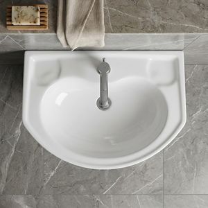 Lavabo de Pared Moderno Croma de 18x12 para Uso en Hoteles y Villas - Product Image 2