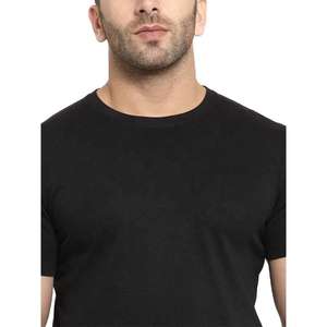 Camiseta de Manga Corta para Hombre, 100% Algodón Tejido, Corte Holgado, con Logotipo Personalizado, Transpirable y Ecológica, Venta al Por Mayor - Product Image 3