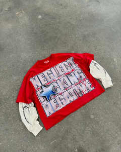 <b>Men's</b> <b>Summer</b> Vintage Wash Oversize 100% Cotton <b>T</b>-<b>Shirt</b> Double-Layer DTG Print Anti-Wrinkle Breathable Streetwear Casual Long - Product Image 4