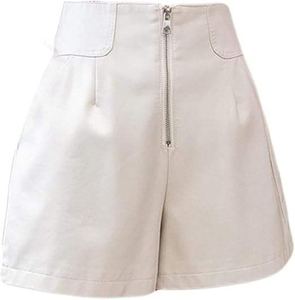 2026 Wholesale Best Selling Wholsale Full-Length <b>Synthetic</b> <b>Leather</b> Women's Shorts Casual Fashion Custom New Women Shorts - Product Image 4