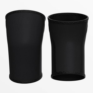 Genouillère Unisexe Noire à Enfiler, Respirante en Spandex et Polyester, Confortable, Protection Essentielle pour le Sport et le Fitness - Product Image 2