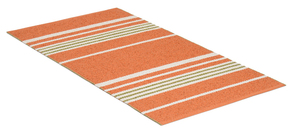 Handmade PET Yarn Flatweave Scandinavian Striped Eco-Friendly Pet-Friendly Rug & Carpet for Living Room Home Decor - Product Image 3