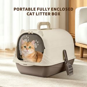 Lettiera Portatile per Gatti con Grande Capacità, Facile da Riporre per Vari Scenari, Realizzata in PP, Peso 2kg - Product Image 1