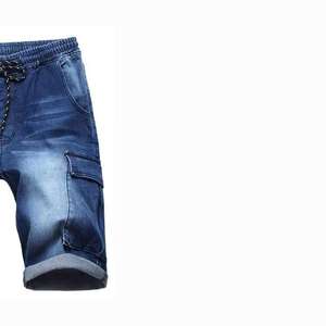 High Quality Wholesale Custom <b>Men's</b> <b>Jeans</b> Shorts Pure Cotton Classic Casual Denim Shorts <b>Men</b> New Design - Product Image 6