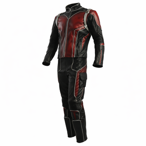 Costume de super-héros personnalisé en cuir véritable pour adulte unisexe HH-011 Détection par aiguille - Product Image 3