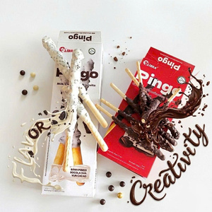ODM Vietnam Snack Set Chocolate <b>Biscuit</b> Sticks Milk Flavor Cocoa Crumb 32g|49.5g - Product Image 1