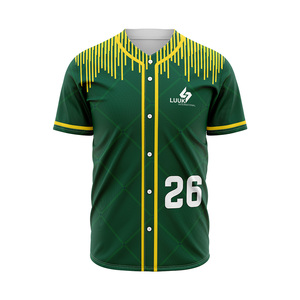 Maillot de baseball FB personnalisé de qualité supérieure pour l'entraînement, les matchs et les activités sportives - Product Image 1