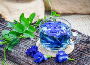 Thé aux fleurs de pois papillon bleu en vrac, tisane naturelle biologique, ingrédient amincissant et bienfaçant pour la santé, approvisionnement en vrac du Vietnam, EXPAD Cup - Product Image 1
