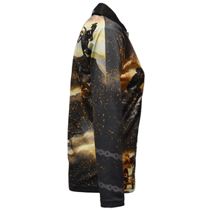 Chemise de pêche personnalisée avec logo OEM, vêtements de pêche en polyester respirant à séchage rapide, protection UV, manches longues, pour la pêche en plein air - Product Image 2