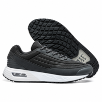 Chaussures de course décontractées pour hommes, légères, respirantes, en maille, avec coussin d'air, antidérapantes, pour la marche en plein air, chaussures de sport