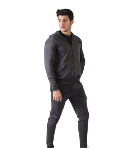 ชุดวอร์ม Nomad Active Zipper Fly สำหรับผู้ชาย ผ้าโพลีเอสเตอร์/คอตตอน แห้งเร็ว เหมาะสำหรับฤดูหนาว - Product Image 2
