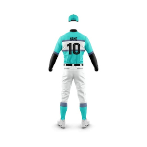 Sportswear <b>Baseball</b> Uniform <b>Sets</b> Match Training Shirt Pant Breathable Polyester/Cotton Custom Team Name & Numbers OEM Service - Product Image 4