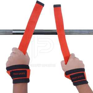 Sangles de levage pour la musculation, le Cross Fit et le Powerlifting, avec soutien rembourré pour les mains et les poignets, et gants de musculation - Product Image 5