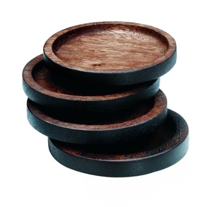 แผ่นรองแก้วไม้อะคาเซียแผ่นรองแก้วไม้สำหรับโต๊ะอาหาร - Product Image 2