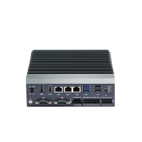 Mini PC sin ventilador DDR4 3LAN 4USB Puertos serie duales PC integrado para fabricación inteligente 128G/256G SSD Windows 10/11 Stock