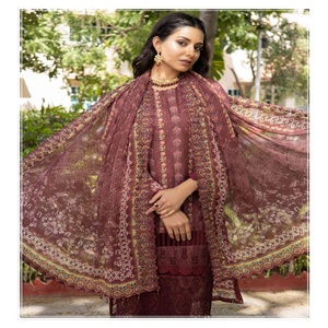 MI Création Marque KINARA-5 Premium 3 Pièces Dames Pelouse Costumes Vente Chaude Indien Pakistanais Vêtements pour Pakistan Inde Vente Entière - Product Image 3