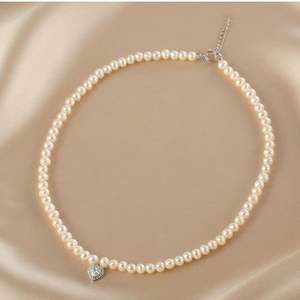Nuevo Collar de Perlas de Agua Dulce Barrocas con Baño de Oro de 14K para Mujer, Cadena para Clavícula con Colgante de Belleza Natural - Product Image 1