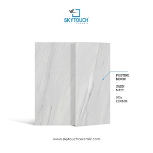 Azulejos de cerámica esmaltada de estilo moderno de 600x1200 mm, baldosas de porcelana de 60x120 cm para suelo de sala de estar, pulidas y acabadas. - Product Image 2
