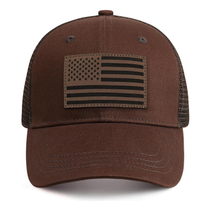 Gorra Trucker Negra con Bloques de Color, Unisex, Ajustada, con Malla Trasera, Casual, de 6 Paneles, con Decoración de Perlas, 100% Poliéster, para Uso Deportivo en las Cuatro Estaciones - Product Image 3
