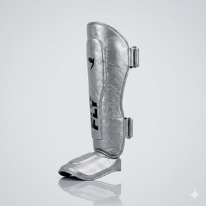 Protège-tibias Premium : Équipement de Sécurité Confortable, Réglable et Durable pour l'Entraînement - Product Image 4