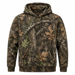 Sudadera con Capucha de Camuflaje para Hombre, Manga Larga, Transpirable, de Poliéster, para Caza - Product Image 1